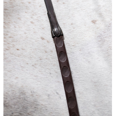 Horseware-teugels met rubberen duimgrip Bruin