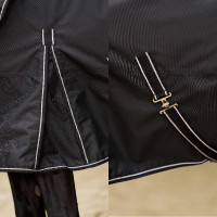 Imperial Riding Basic paddockdeken met afneembare hals 400 g Zwart