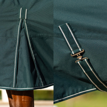 Paddockdeken Imperial Riding Basic met afneembare hals Summer Groen