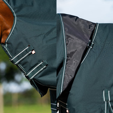 Paddockdeken Imperial Riding Basic met afneembare hals Summer Groen