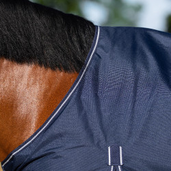 Imperial Riding Basic paddockdeken zonder halsdeken 200 g Marine Marineblauw
