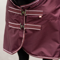 Couverture de paddock Imperial Riding Basic sans couvre-cou Fleece Rouge profond