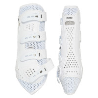 Guêtres de dressage HV Polo Pro Movement postérieures Blanc