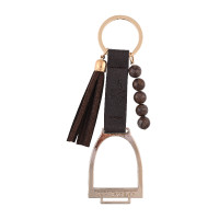 Porte-clés HV Polo Rubia étriers Bois Beige Porte-clés HV Polo Rubia étriers Bois Beige