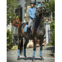 Tapis LeMieux Suede Dressage Square Ice blue Bleu Tapis LeMieux Suede Dressage Square Ice blue Bleu