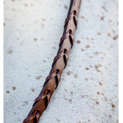 Bridon poney Horseware Cavesson Hunter avec rênes Marron