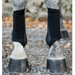 Horseware® Classic dressuurbeschermers Zwart / zwart