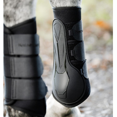 Horseware® Classic dressuurbeschermers Zwart / zwart