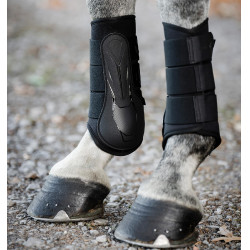 Horseware® Classic dressuurbeschermers Zwart / zwart