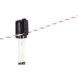 Isolateur de tête T-Post AKO par 25 Noir Isolateur de tête T-Post AKO par 25 Noir