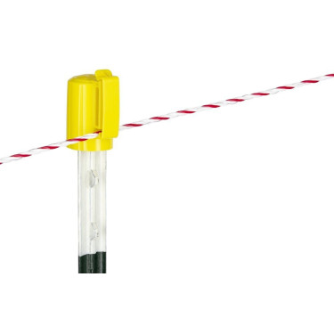 Isolateur de tête T-Post AKO par 25 Jaune