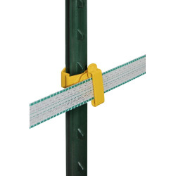 Isolator band T-Post AKO per 25 Geel