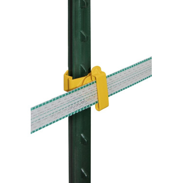 Isolator band T-Post AKO per 25 Geel