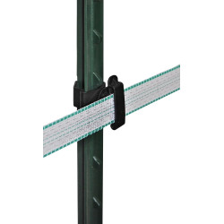 Isolateur ruban T-Post AKO par 25 Noir Isolateur ruban T-Post AKO par 25 Noir