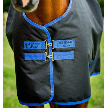 Couverture Amigo Ripstop Horseware 900D Plus Turnout 0g Noir / bleu classique