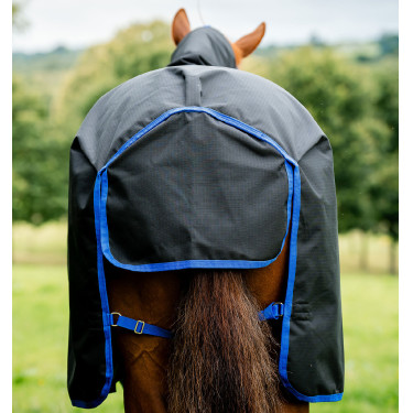 Amigo Ripstop Horseware 900D Plus Turnout 0g deken Zwart / klassiek blauw