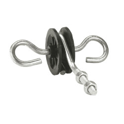 Dubbele ankerisolator met schroefdraadstang AKO Dubbele ankerisolator met schroefdraadstang AKO