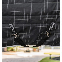 Couverture d'écurie Horseware Rhino Original Vari-Layer 250g Marine à carreaux / indigo Bleu marine