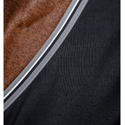 Couverture de box Horseware Rambo 100g Noir / orage / gris argent