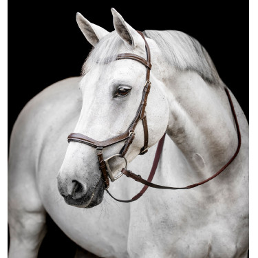 Hoofdstel Horseware Micklem Deluxe Competition Donker Havana Bruin