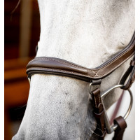 Bridon Horseware Micklem Deluxe Competition Havane foncé Marron
