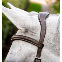 Bridon Horseware Micklem Deluxe Competition Havane foncé Marron