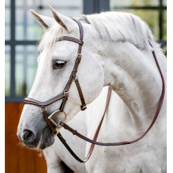 Hoofdstel Horseware Micklem Deluxe Competition Donker Havana Bruin
