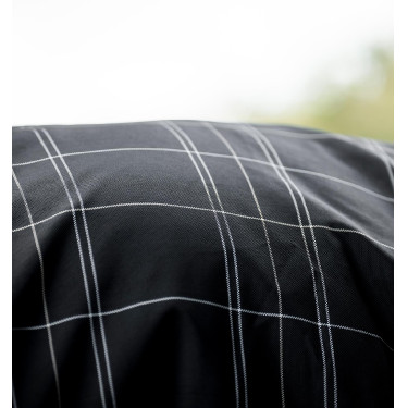 Horseware Rhino Wug Vari-Layer 450g deken Zwart / wit-grijze ruiten