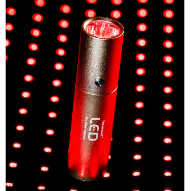 Stylet de thérapie Horseware par lumière rouge LED Noir / noir