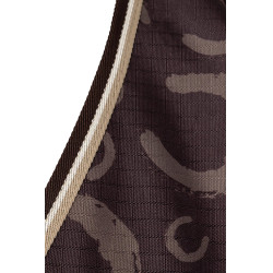 Couverture imperméable Glasgow 0 g Horze Prune au chocolat