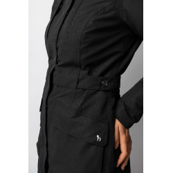 Veste chauffante longue Jadine Horze hiver Noir
