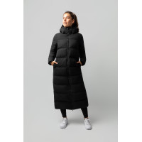 Manteau long Paloma matelassé femme Horze Noir