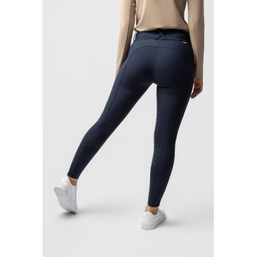 Pantalon d'équitation thermique Horze Grand Prix Pro grip intégral femme
