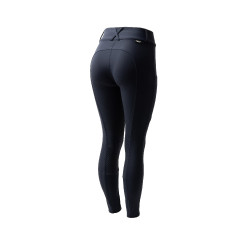 Pantalon d'équitation thermique Horze Grand Prix Pro grip intégral femme