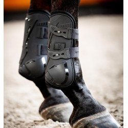 Horseware® Classic peesbeschermers Zwart / zwart