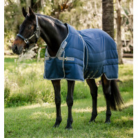Couverture d'écurie Horseware Rambo® Optimo 400g Marine / orage / gris argent Bleu marine Couverture d'écurie Horseware Rambo® Optimo 400g Marine / orage / gris argent Bleu marine