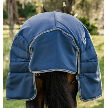 Couverture d'écurie Horseware Rambo® Optimo 400g Marine / orage / gris argent Bleu marine Couverture d'écurie Horseware Rambo® Optimo 400g Marine / orage / gris argent Bleu marine