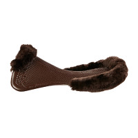 Acavallo Gel NS-S Classic-S vlak uitgesneden schokdemper Bruin / bruin schaap
