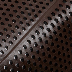 Acavallo Gel NS-S Classic-S halve vlak uitgesneden schokdemper Bruin / natuurlijk schapenvacht Acavallo Gel NS-S Classic-S halve vlak uitgesneden schokdemper Bruin / natuurlijk schapenvacht