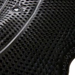 Amortisseur Acavallo Gel NS-S Classic-S découpé plat demi Noir / mouton noir Amortisseur Acavallo Gel NS-S Classic-S découpé plat demi Noir / mouton noir