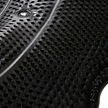 Amortisseur Acavallo Gel NS-S Classic-S découpé plat demi Noir / mouton noir Amortisseur Acavallo Gel NS-S Classic-S découpé plat demi Noir / mouton noir