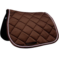 Tapis Palm Beach Obstacle Privilege Equitation Chocolat / argent / rose Marron Tapis Palm Beach Obstacle Privilege Equitation Chocolat / argent / rose Marron