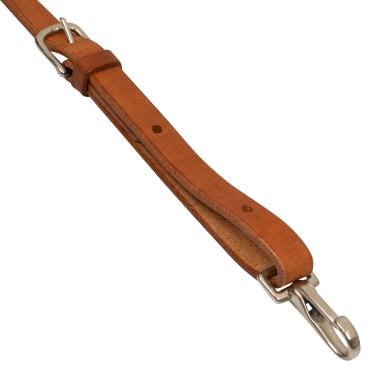 Western Pool’s veter van getrokken leer Lichte olie Bruin