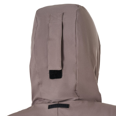 Waterafstotend en winddicht Equestro damesjack Gestroomd Bruin