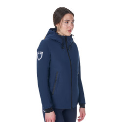 Blouson imperméable femme Equestro x FISE Marine blazer Bleu marine Blouson imperméable femme Equestro x FISE Marine blazer Bleu marine