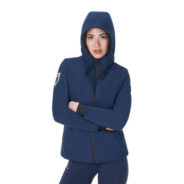 Blouson imperméable femme Equestro x FISE Marine blazer Bleu marine Blouson imperméable femme Equestro x FISE Marine blazer Bleu marine