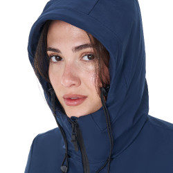 Blouson imperméable femme Equestro x FISE Marine blazer Bleu marine Blouson imperméable femme Equestro x FISE Marine blazer Bleu marine