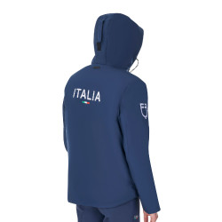 Blouson imperméable homme Equestro x FISE Marine blazer Bleu marine Blouson imperméable homme Equestro x FISE Marine blazer Bleu marine