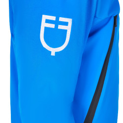 Blouson imperméable homme Equestro x FISE Bleu de savoie