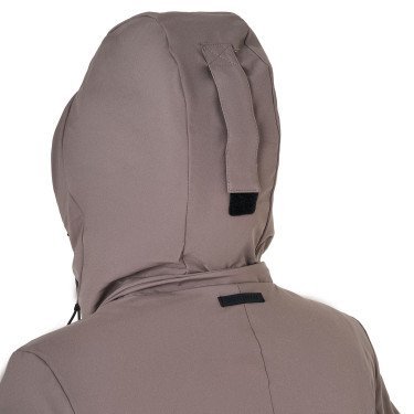 Lange damesjas Equestro waterafstotend en winddicht Gestroomd